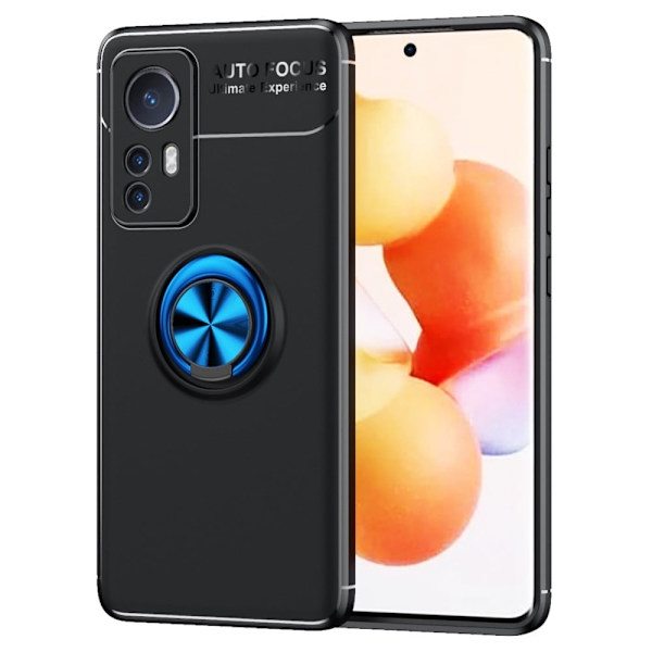 Ringo Etui Xiaomi 12 / 12x - Sort / Blå Blue