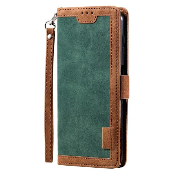 Suburbian läder Samsung Galaxy A34 5G fodral - Grön Grön