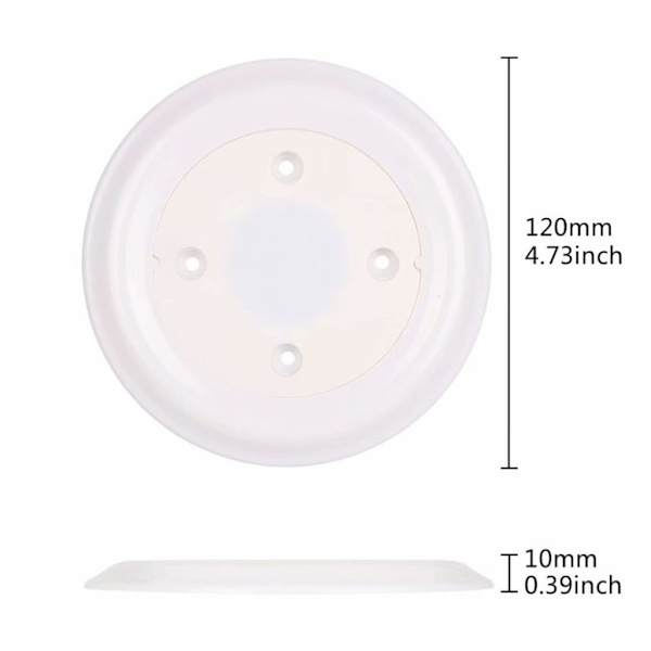 Amazon Echo Dot 2 magnetiskt väggfäste - Vit Vit
