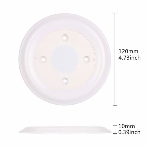 Amazon Echo Dot 2:n magneettinen seinäkiinnike - Valkoinen White