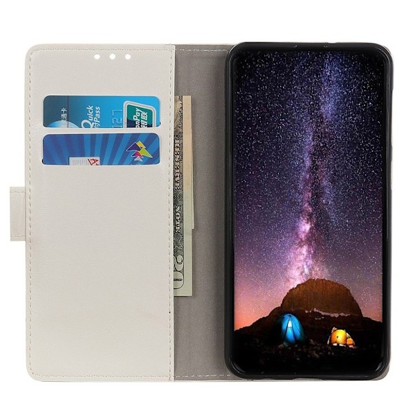 Samsung Galaxy A70 mönstrat läderfodral - Sött Djur multifärg