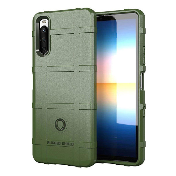 Rugged Shield case - Sony Xperia 10 III - Grøn Green