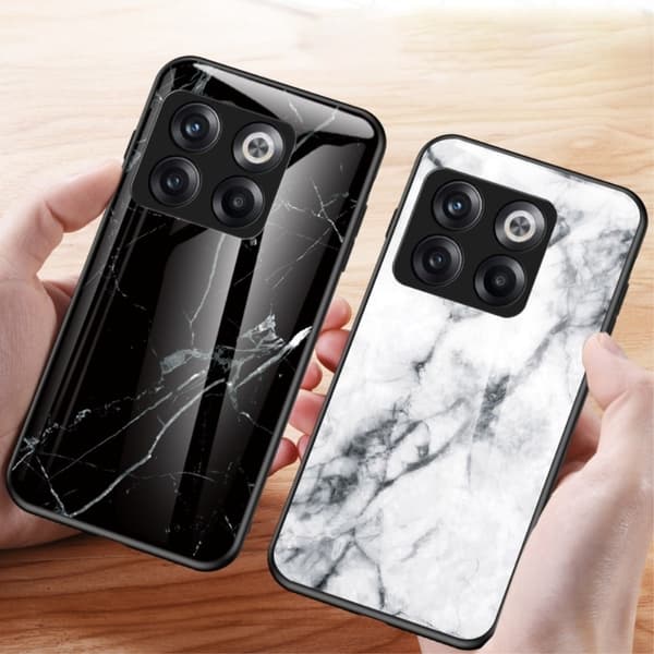 Fantasy Marble OnePlus Ace Pro / 10t Deksel - Hvit Klinkekule White