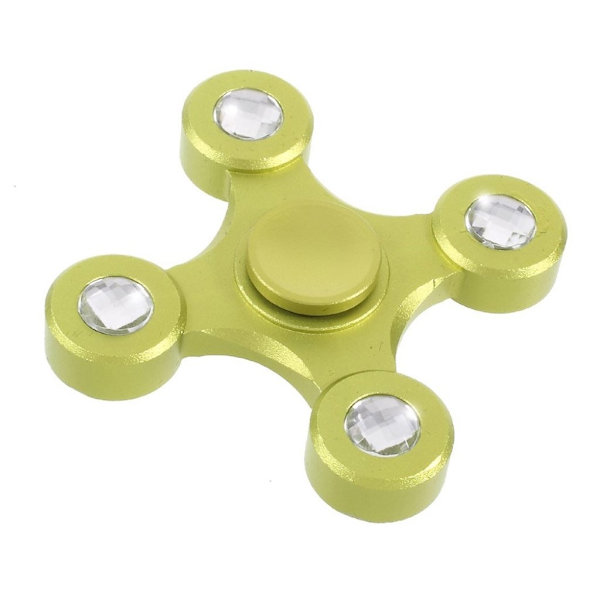 Fidget spinner fyrvinkel - Grön Grön