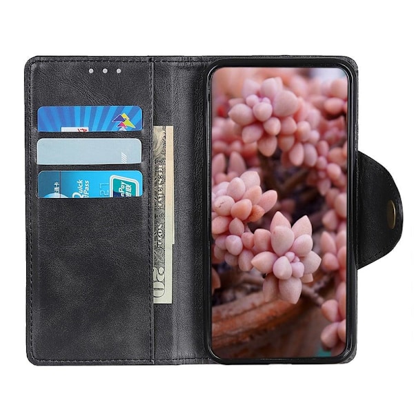 Alpha OnePlus 10 Pro Flip Etui - Sort Black
