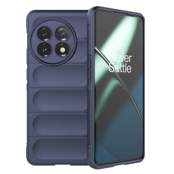 Mjukt greppformat OnePlus 11 skal - Blå Blå