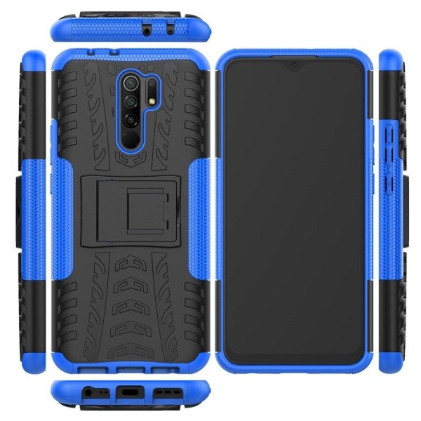 Offroad case Xiaomi Redmi 9 - Blå Blue