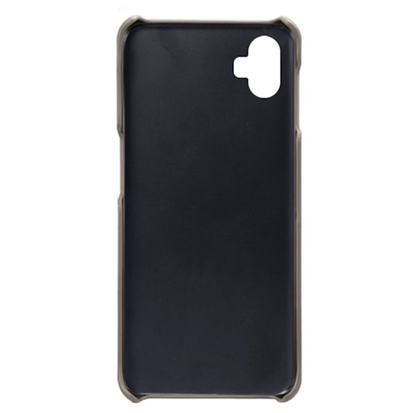Prestige Etui Samsung Galaxy F04 / A04e / M04 - Grå Silver grey