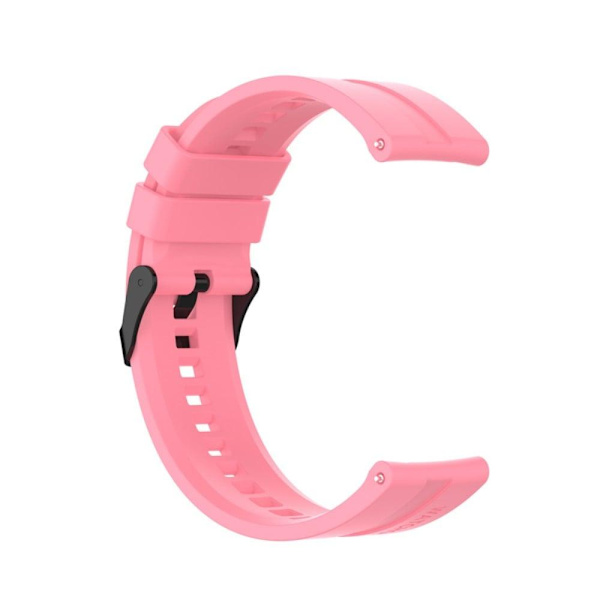 22 mm universal klockarmband i silikon - Rosa Rosa