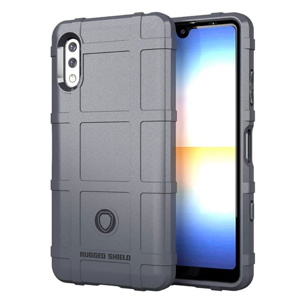 Rugged Shield Etui Sony Xperia Ace 2 - Grå Silver grey