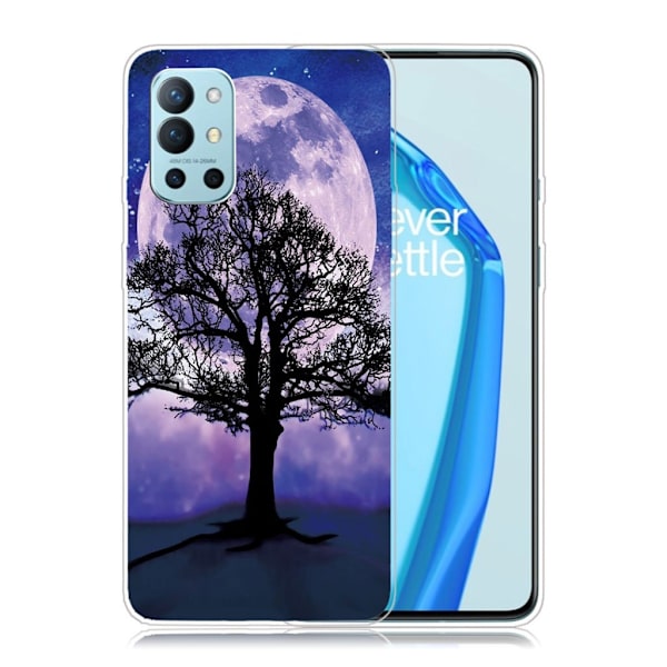 Deco OnePlus 9R Etui - Tre og Måne Purple