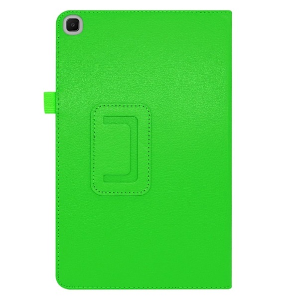 Samsung Galaxy Tab S6 Lite litchi tekstur læder flip taske - Grøn Green