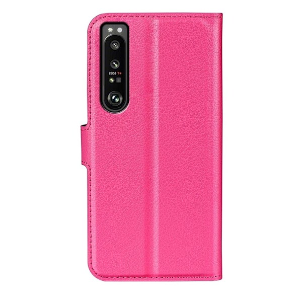Classic Sony Xperia 1 IV flip kuoret - Ruusu Pink