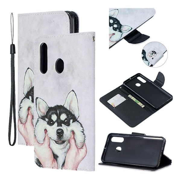 Wonderland Samsung Galaxy A60  etui - Hund Multicolor