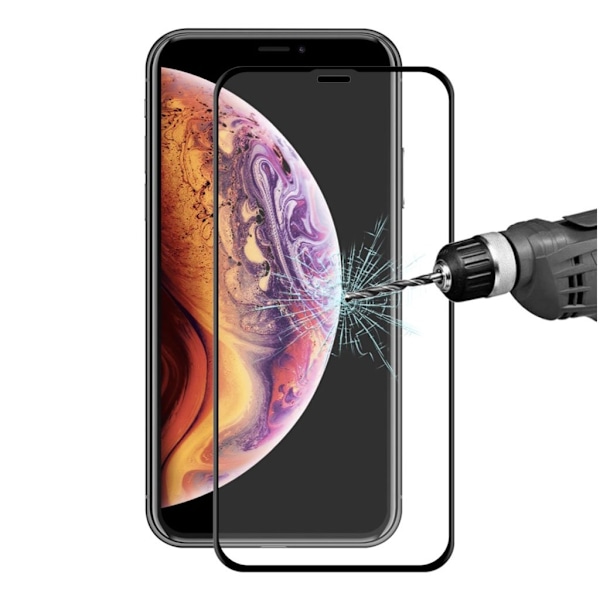 iPhone Xs Max HAT PRINCE skyddfilm för skärm gjord av 3D format härdat glas - Transparent Transparent
