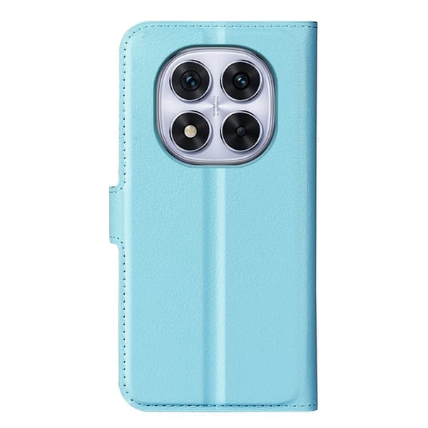 Klassisk Xiaomi Redmi Note 14 Pro 5G flip etui - Blå Blue