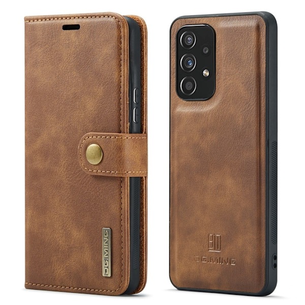DG.Ming Samsung Galaxy A53 5G 2-in-1 Pung Etui - Brun Brown