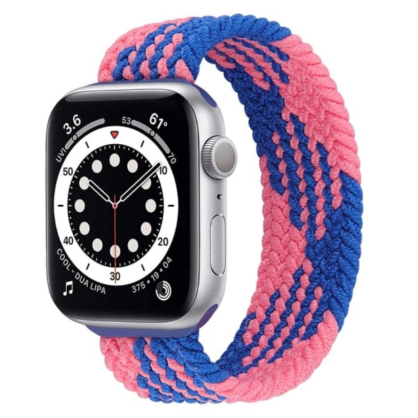 Apple Watch (45mm) elastic watch strap - Blue / Pink Splicing / multifärg