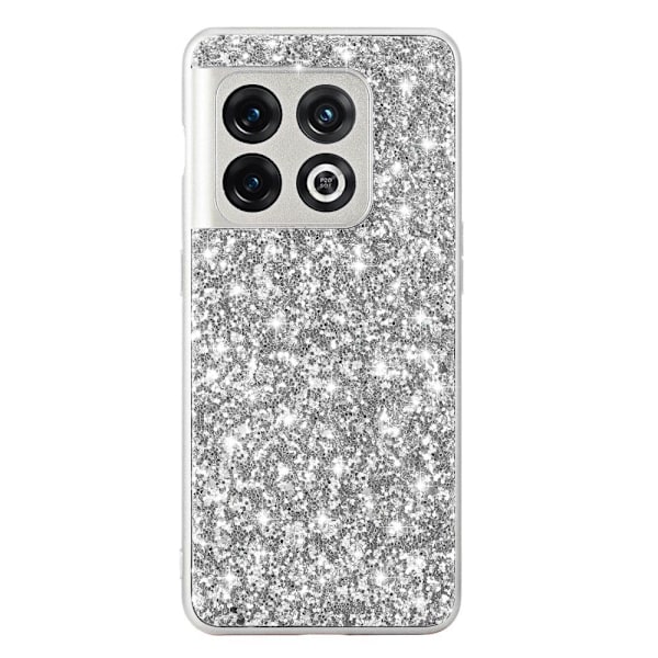 Glitter OnePlus 10T / Ace Pro Fodral - Silver Silvergrå