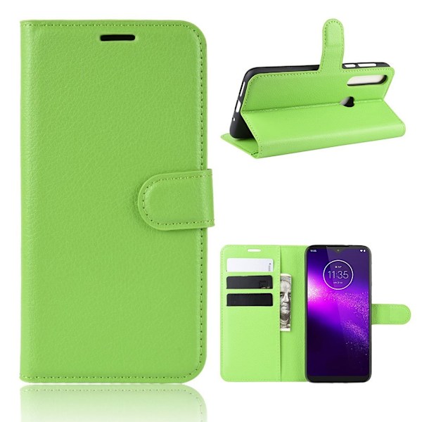 Classic Motorola Moto G8 Play etui – Grøn Green