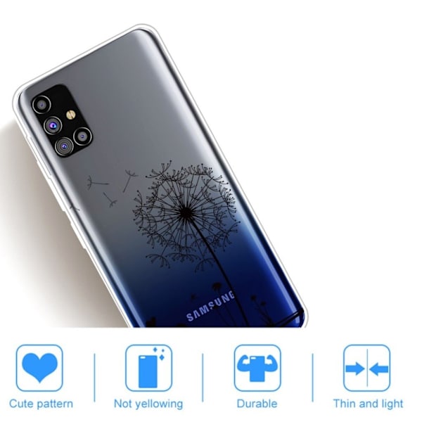 Deco Samsung Galaxy M31s cover - Sort Black