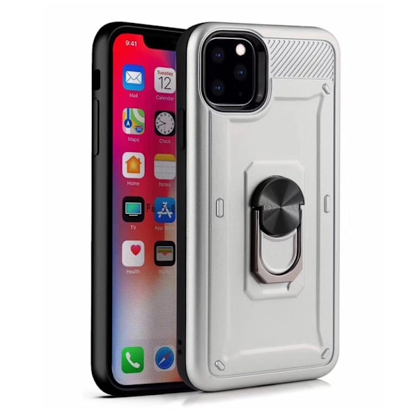 Combat Lite iPhone 11 Pro Max skal - Silver Silvergrå