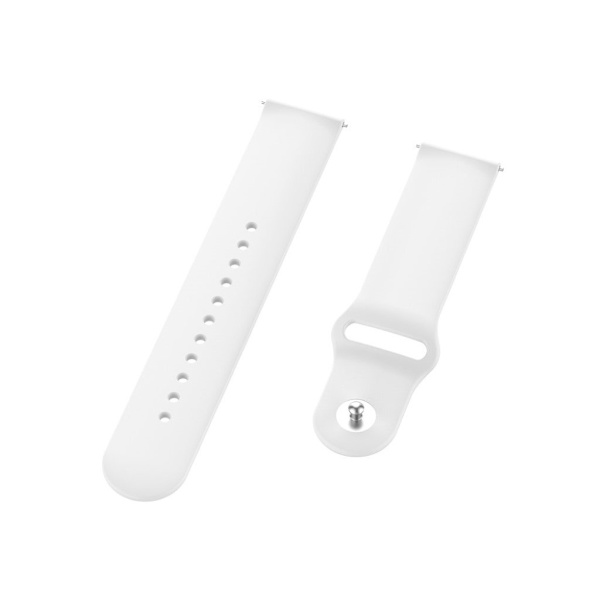Xiaomi Mi Watch solid farve silikone Urrem - Hvid White