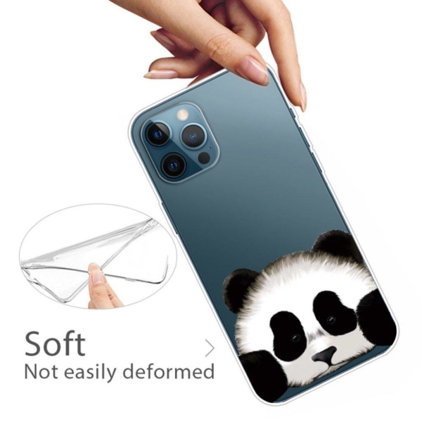Deco iPhone 13 Pro Max skal - Söt Panda Vit