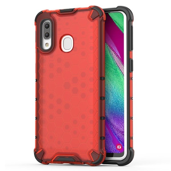 Bofink Honeycomb Samsung Galaxy A40 kuoret - Punainen Red