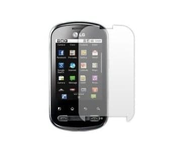 LG Optimus Me Skjermbeskytter (Klar) Transparent