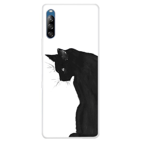 Deco Sony Xperia L4 skal - Svart Katt Svart