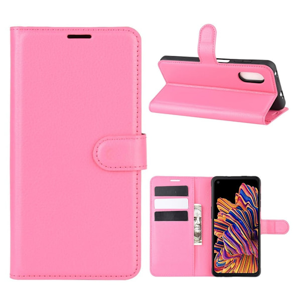 Classic Samsung Galaxy Xcover Pro kotelot - Ruusu Pink
