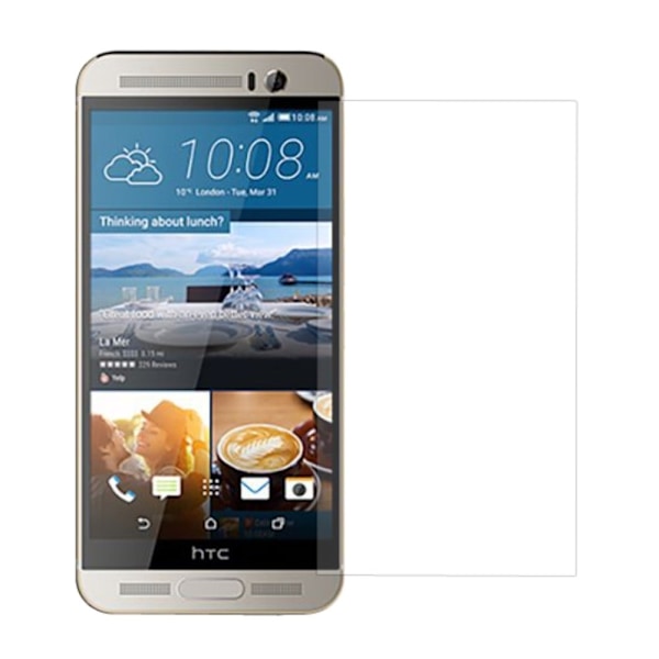 0.3mm härdat glas HTC One M9 Plus skärmskydd Transparent