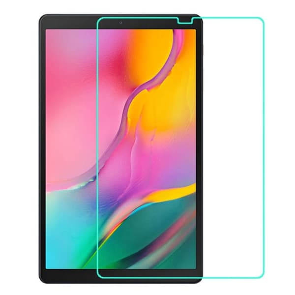 Samsung Galaxy Tab A 10.1 (2019) 9H Arc Edge herdet glass skjermbeskytter Transparent