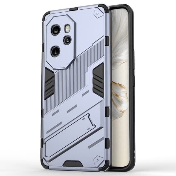 Stødsikkert moderne Honor 100 Pro hybridcover - Mørkeblå Blue