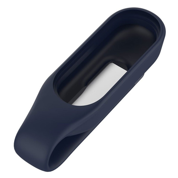 Xiaomi Mi Band 5 silikone spænderamme - Mørkeblå Blue