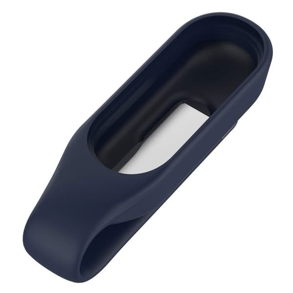 Xiaomi Mi Band 5 silikoni solki runko - Tummansininen Blue