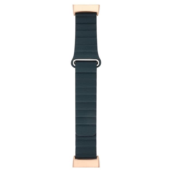 Fitbit Charge 3 aito nahkakellon ranneke - Laivastonsininen Blue