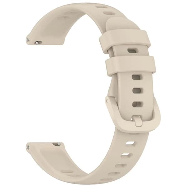 Keep B4 Silikonarmband för klocka Justerbart handledsarmband Ersättning - Mjölk Te Brun