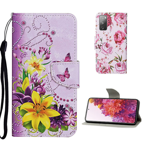 Wonderland Samsung Galaxy S20 FE 5G / Samsung Galaxy S20 FE fodral -Gul Gul