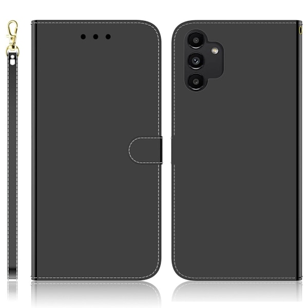 Mirror etui til Samsung Galaxy A13 4G - Sort Black