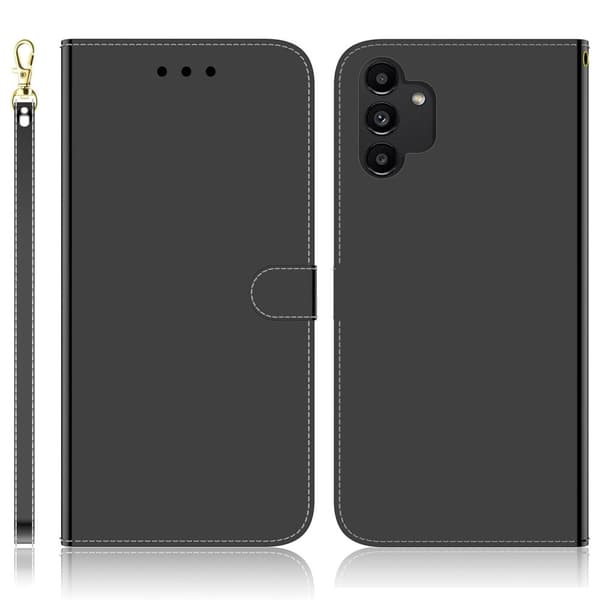 Mirror Samsung Galaxy A13 4G Läppäkotelo - Musta Black
