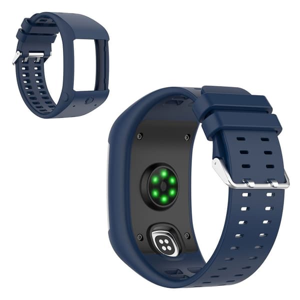 Polar M600 silikoninen kellonauha - Tummansininen Blue