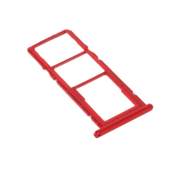 Samsung Galaxy A01 OEM sim-kortholder del - Rød Red