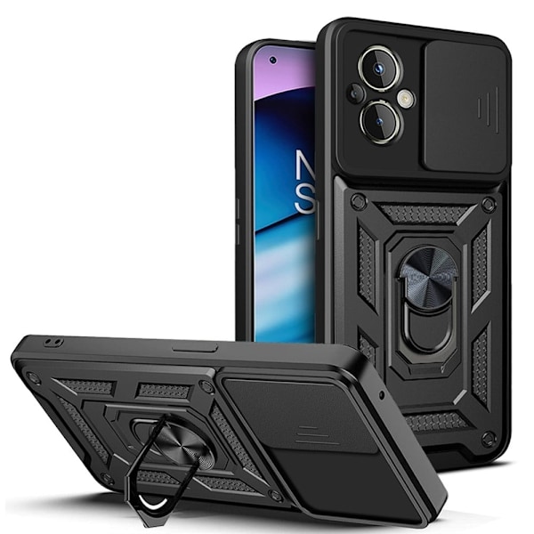 Bofink Combat OnePlus Nord N20 5G kotelot - Musta Black