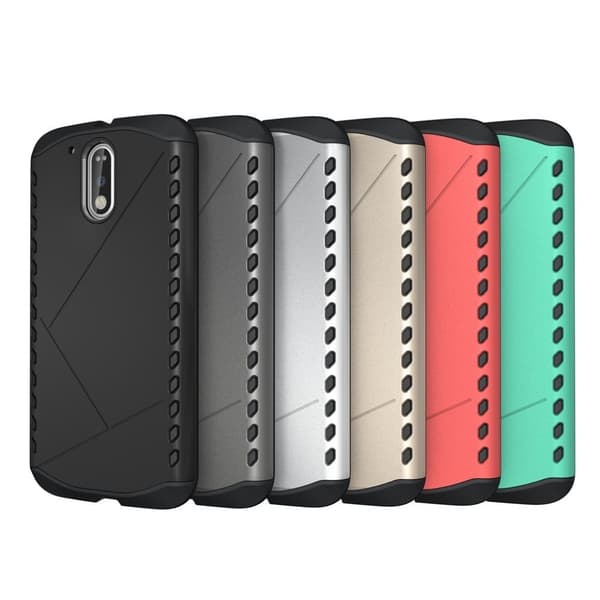 Erik Motorola Moto G4/G4 Plus Skal - Cyan Grön