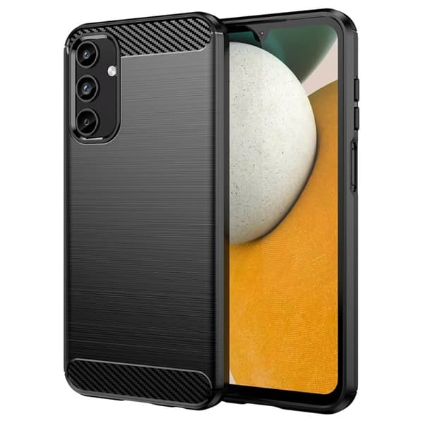 Carbon Flex Etui Samsung Galaxy A15 - Svart Black