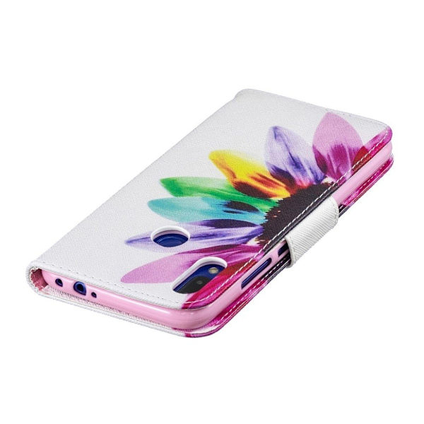 Wonderland Xiaomi Redmi Note 7 / Note 7S etui – Kronblademønster Multicolor