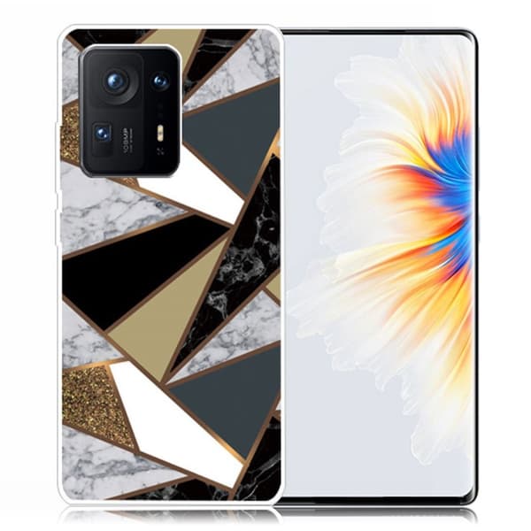 Marble Xiaomi Mix 4 Etui - Earthly Klinkekule Fragmenter Multicolor