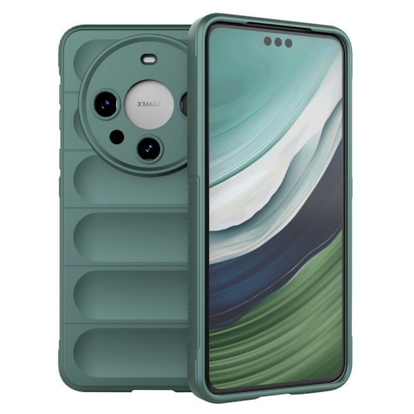 Mjukt greppformat Huawei Mate 60 Pro skal - Grön Grön